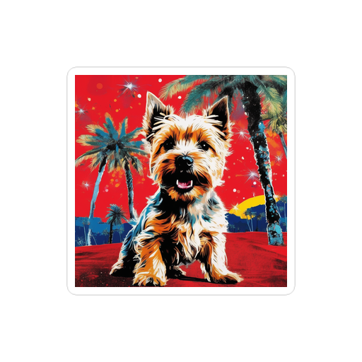 PugMug Custom Cairn Terrier Sticker