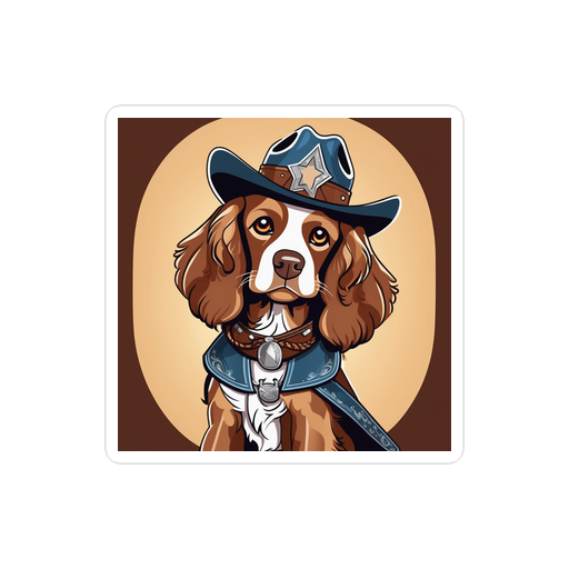 PugMug Custom Cocker Spaniel Sticker