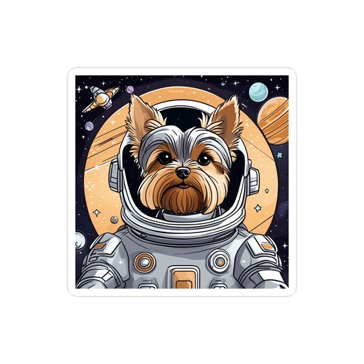 PugMug Custom Yorkshire Terrier Sticker