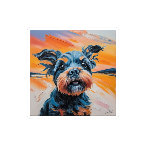 PugMug Custom Lily Sticker