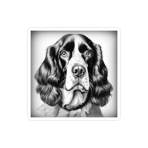 PugMug Custom English Springer Spaniel Sticker