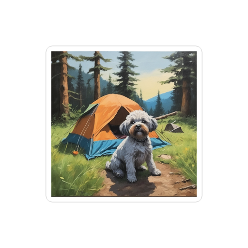 PugMug Custom Lily Sticker