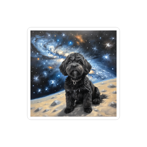 PugMug Custom Lily Sticker