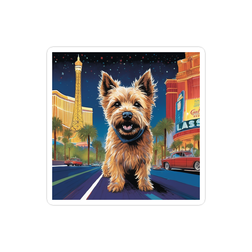 PugMug Custom Cairn Terrier Sticker