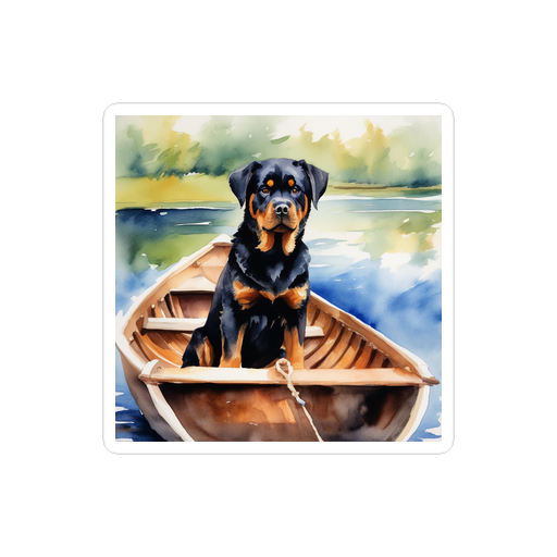 PugMug Custom Rottweiler Sticker