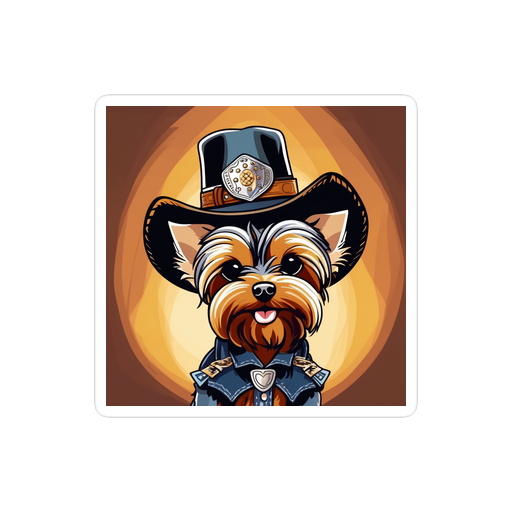 PugMug Custom Yorkshire Terrier Sticker