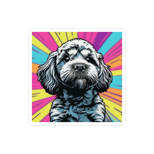 PugMug Custom Lily Sticker