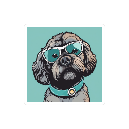 PugMug Custom Lily Sticker