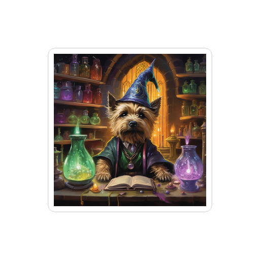 PugMug Custom Cairn Terrier Sticker