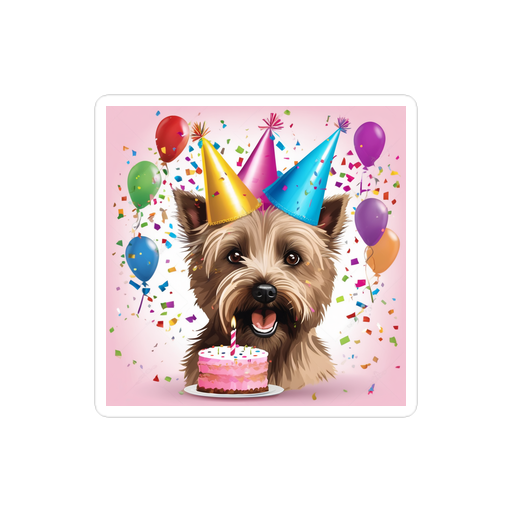 PugMug Custom Cairn Terrier Sticker