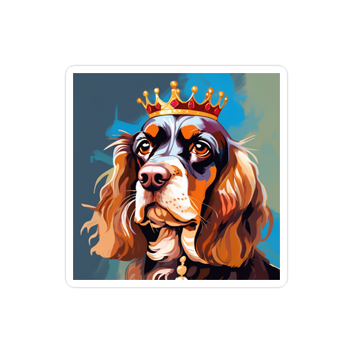 PugMug Custom English Cocker Spaniel Sticker