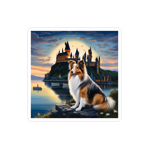 PugMug Custom Shetland Sheepdog Sticker