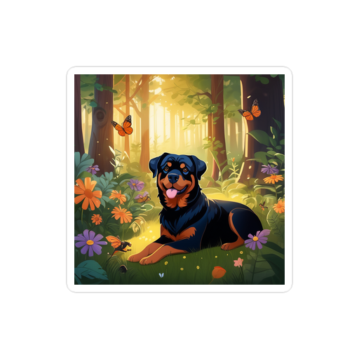 PugMug Custom Rottweiler Sticker