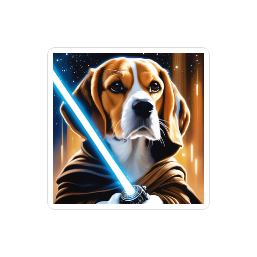 PugMug Custom Beagle Sticker