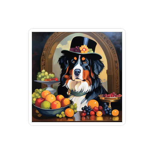 PugMug Custom Bernese Mountain Dog Sticker