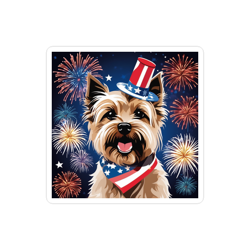 PugMug Custom Cairn Terrier Sticker