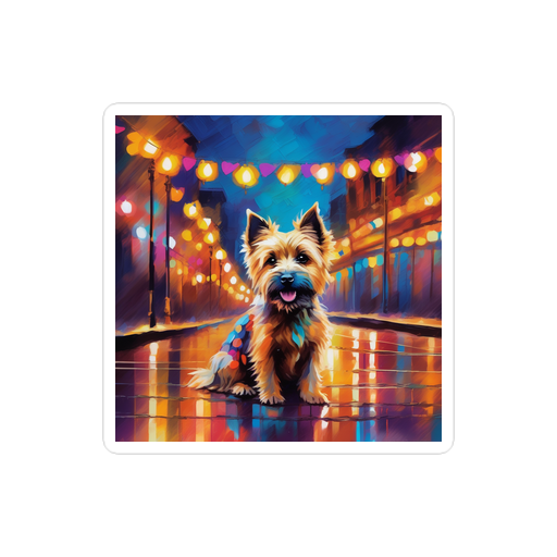 PugMug Custom Cairn Terrier Sticker