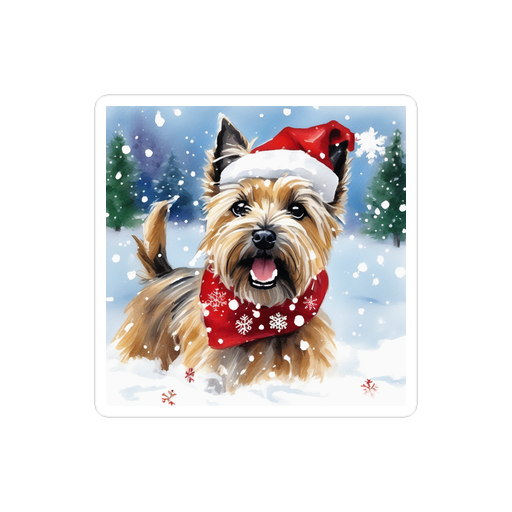 PugMug Custom Cairn Terrier Sticker