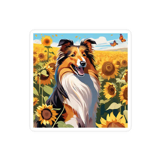 PugMug Custom Shetland Sheepdog Sticker