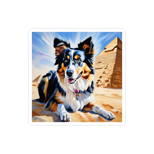 PugMug Custom Australian Shepherd Dog Sticker