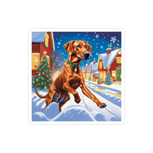 PugMug Custom Rhodesian Ridgeback Sticker