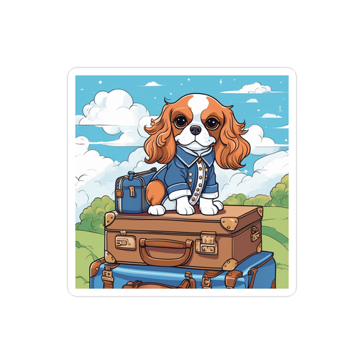 PugMug Custom Cavalier King Charles Spaniel Sticker