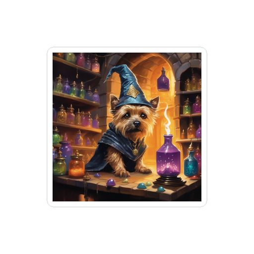 PugMug Custom Cairn Terrier Sticker