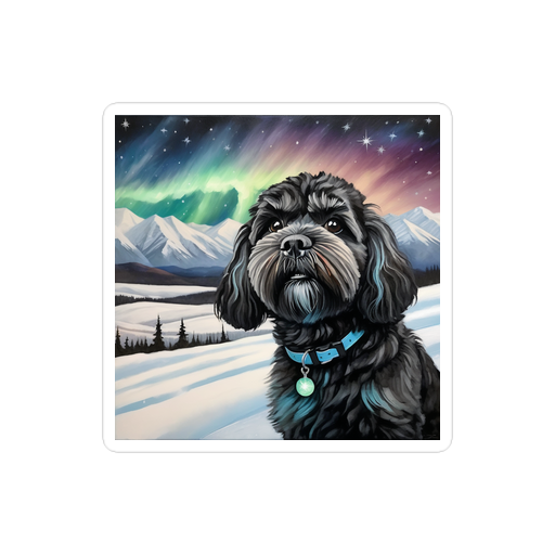 PugMug Custom Lily Sticker