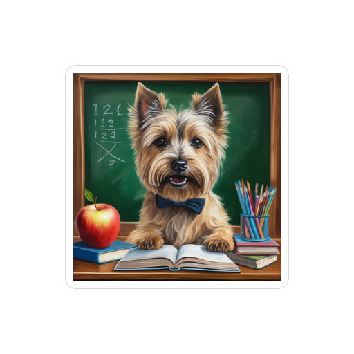 PugMug Custom Cairn Terrier Sticker