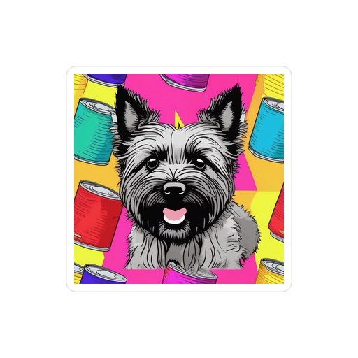 PugMug Custom Cairn Terrier Sticker