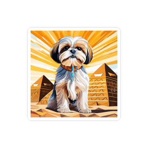 PugMug Custom Shih Tzu Sticker