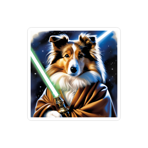 PugMug Custom Shetland Sheepdog Sticker