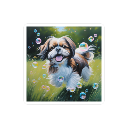 PugMug Custom Shih Tzu Sticker