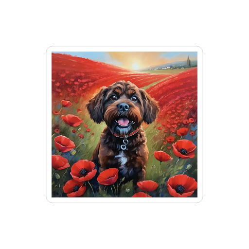 PugMug Custom Lily Sticker