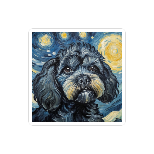 PugMug Custom Lily Sticker