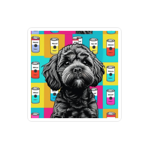 PugMug Custom Lily Sticker