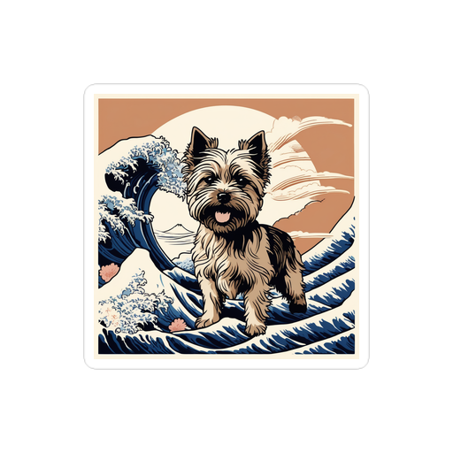 PugMug Custom Cairn Terrier Sticker