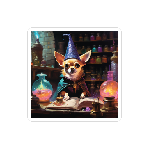 PugMug Custom Chihuahua Sticker