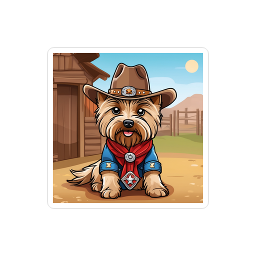 PugMug Custom Cairn Terrier Sticker