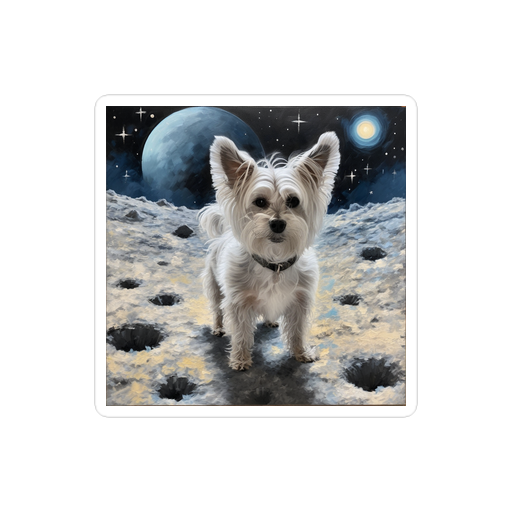 PugMug Custom Leo Sticker