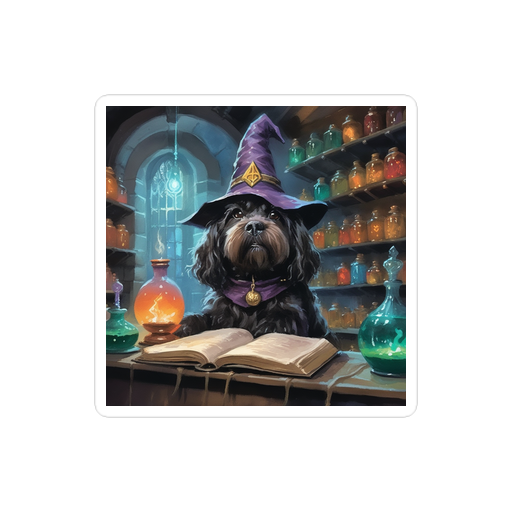 PugMug Custom Lily Sticker