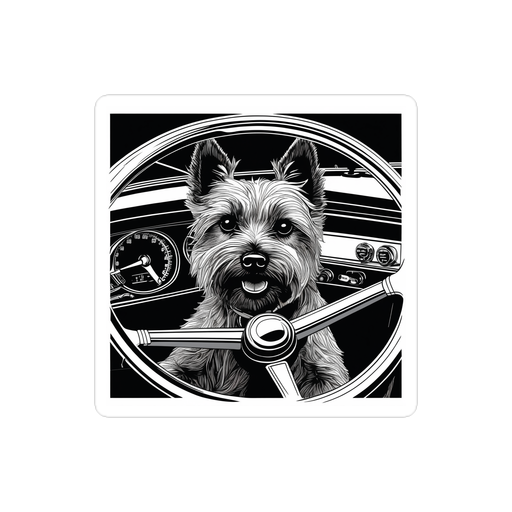 PugMug Custom Cairn Terrier Sticker