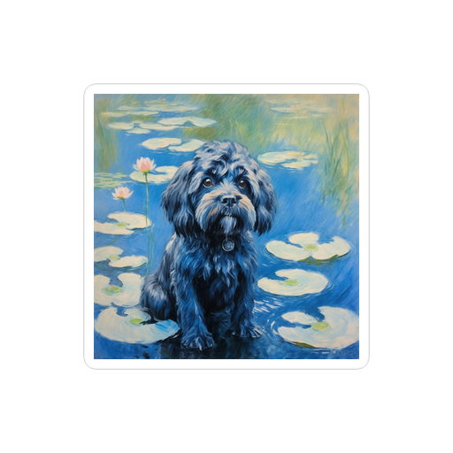 PugMug Custom Lily Sticker