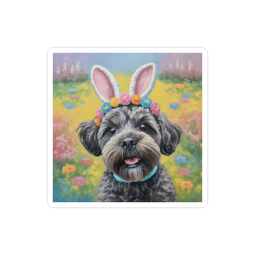 PugMug Custom Lily Sticker