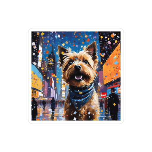 PugMug Custom Cairn Terrier Sticker