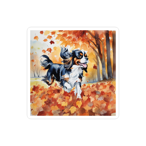 PugMug Custom Cavalier King Charles Spaniel Sticker