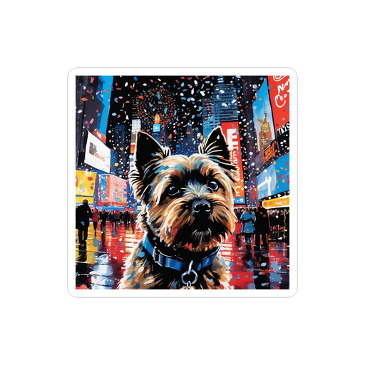 PugMug Custom Cairn Terrier Sticker