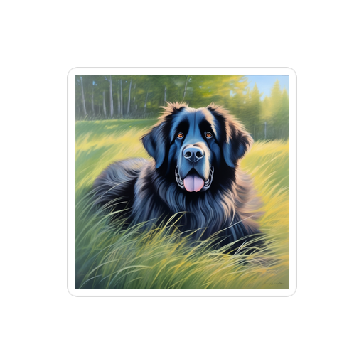 PugMug Custom Newfoundland Sticker