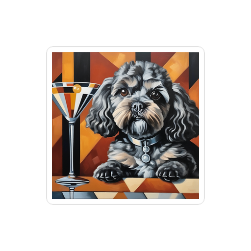 PugMug Custom Lily Sticker