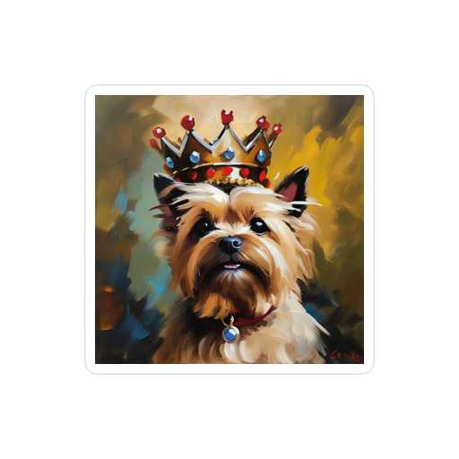 PugMug Custom Cairn Terrier Sticker